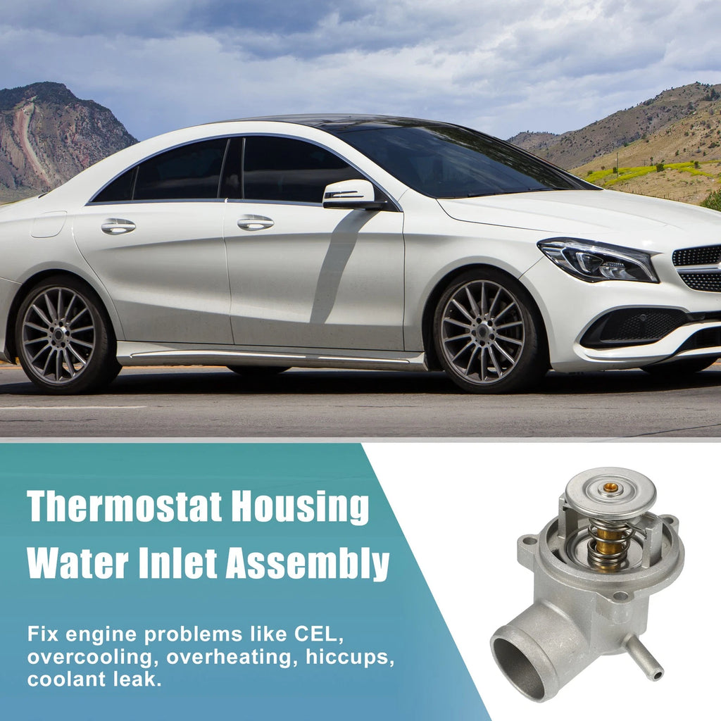Engine Coolant Thermostat Replacement for Mercedes-Benz C180 C200 C230 (1995–2000)