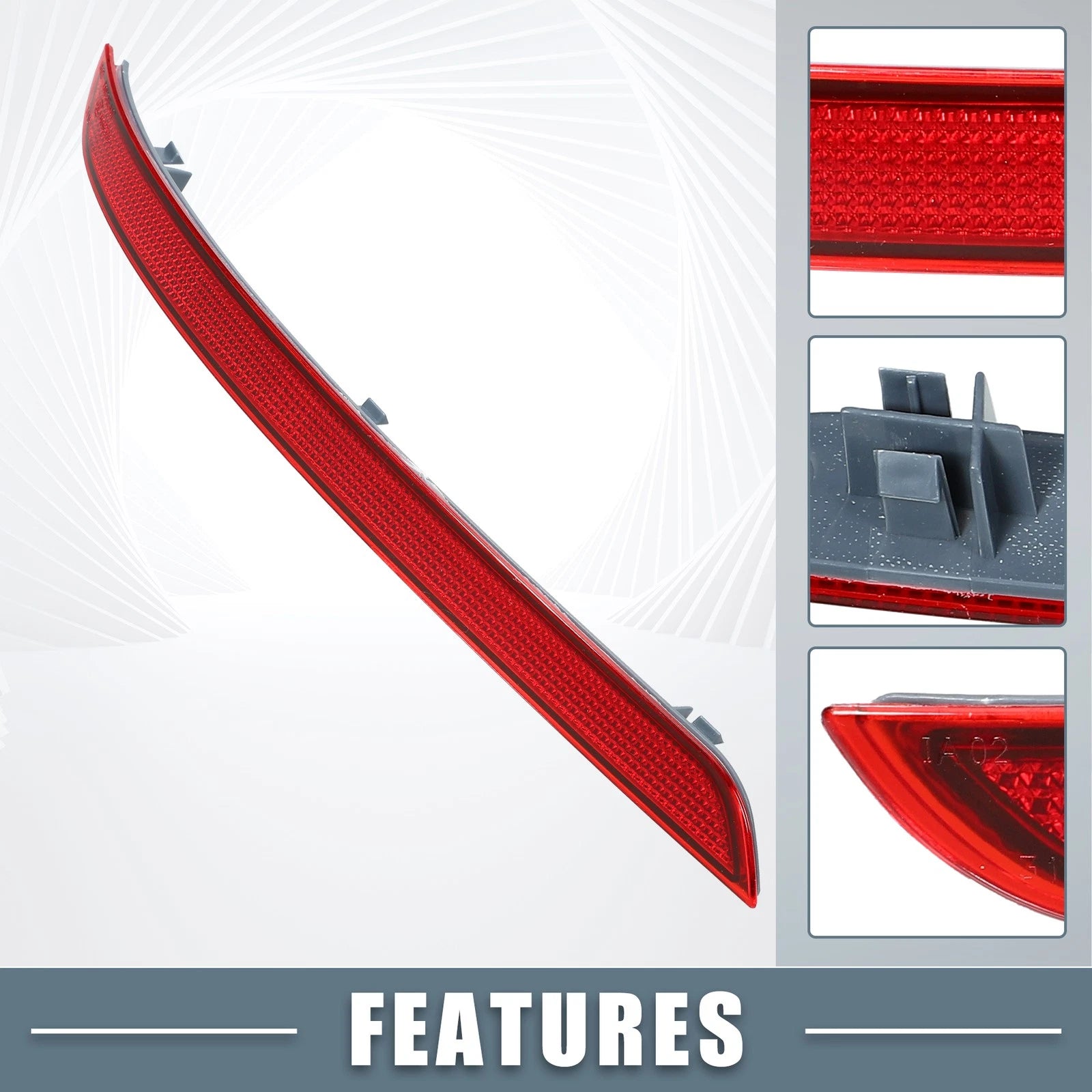 Rear Left Bumper Reflector for Mercedes-Benz ML350 (2012–2015)