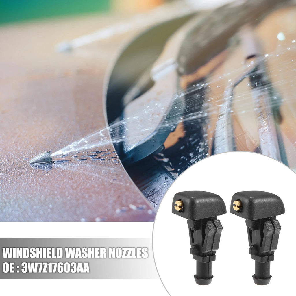2pcs Windshield Washer Nozzle Kit Replacement for Ford F150 (2004–2014)