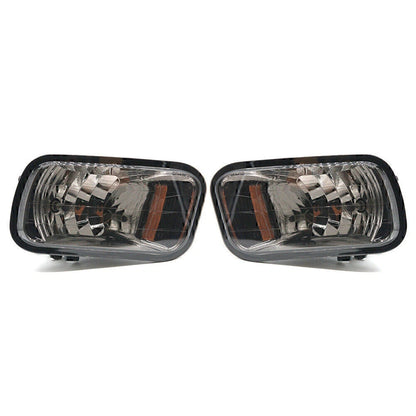 2X Black Front Fog Light Lamps for Dodge Ram 1500 2500 3500 (2009–2012)