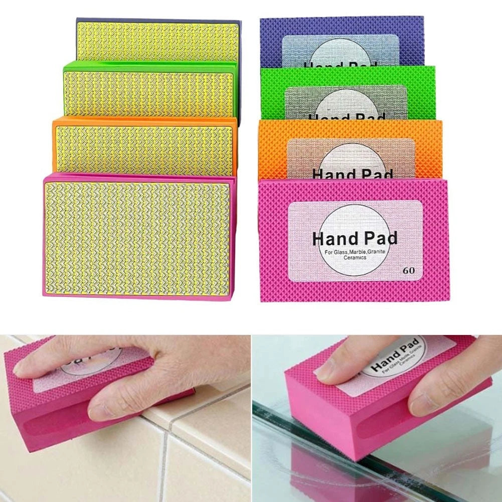 Grinding and Polishing Tool with Emery Sponge for DIY and Professional Use