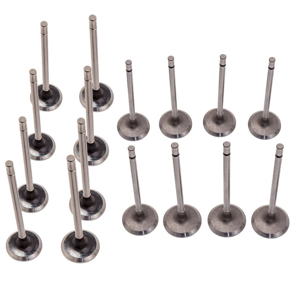 16X Engine Intake Exhaust Valves for Renault Megane MK II (2003–2010) 7701473355