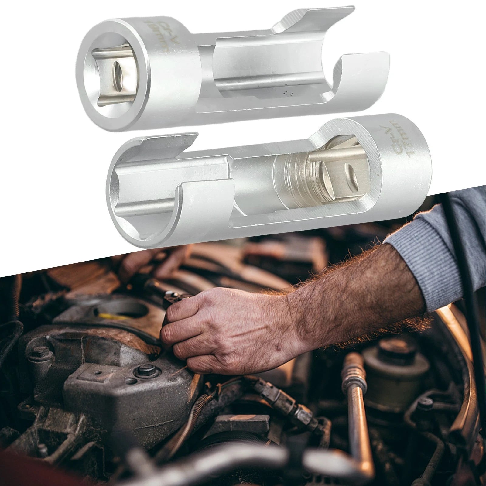 Oxygen Sensor Wrench for - Hexagonal Opening Removal