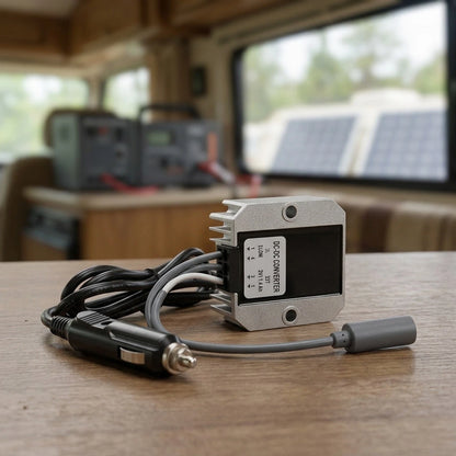12V to 30V DC Boost Converter Power Adapter 3.5A for RV and Solar Use