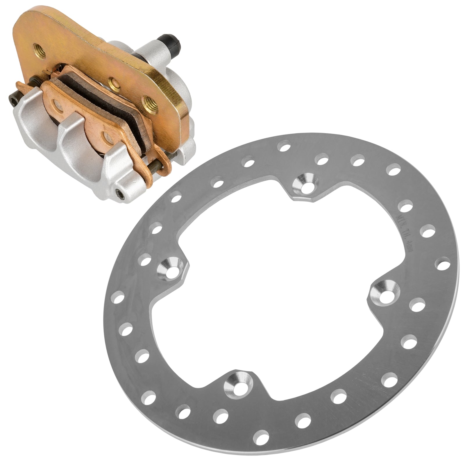 Front Right Brake Disc with Caliper for Can-Am Outlander L 450 4x4 (2015)