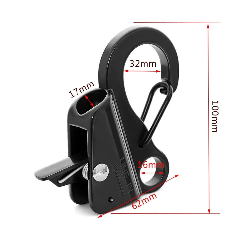 Adjustable 304 SS Boat Anchor Hook for 3/8 or 5/8 in Diameter Rope