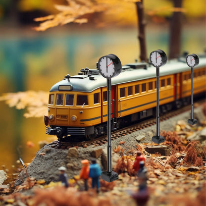 Model Light Platform Clock Lamp Kit for Model Railway
