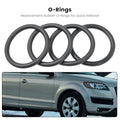 Set of 8 Bumper Fender Quick Release Fastener Rubber O-Ring Replacement