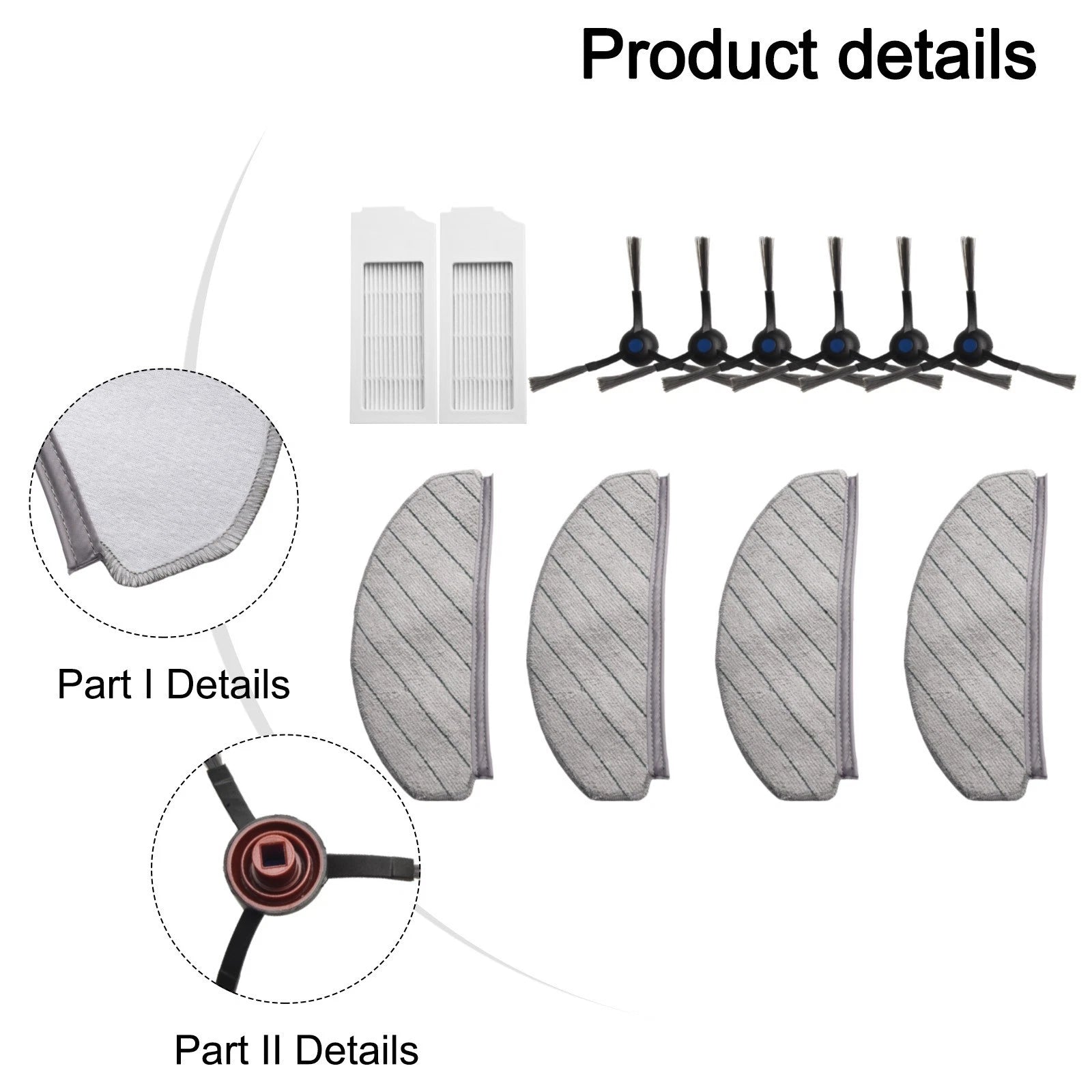 Replacement Kit for ECOVACS DEEBOT N20/N20 PLUS (2023–2023)