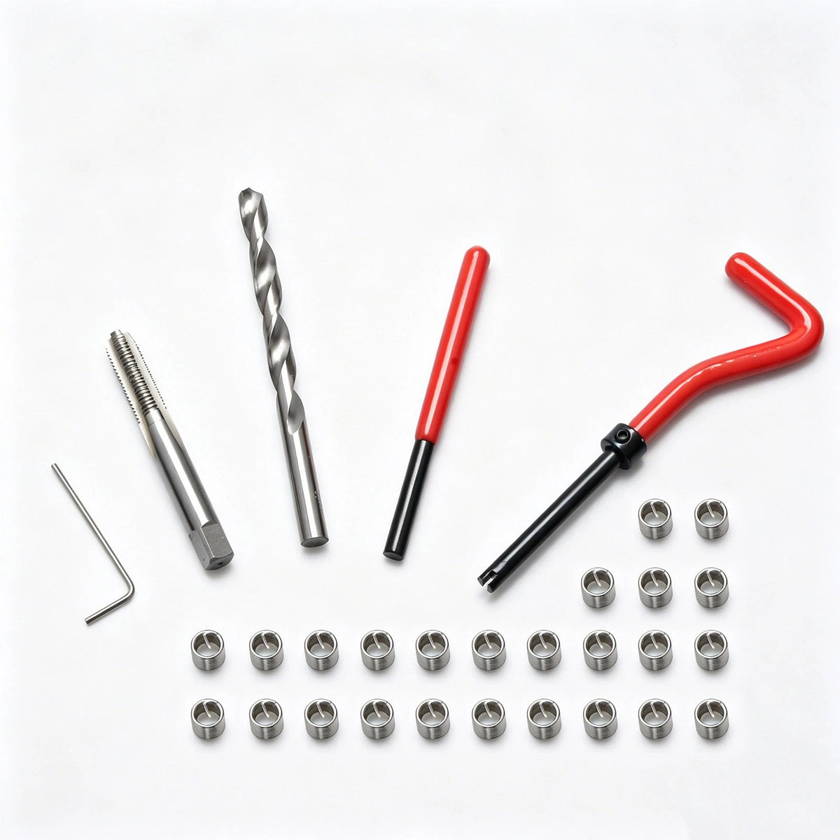 M8 x 1.25 Thread Repair Kit for Easy Install (25 Pcs)