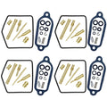 Set of 4 Carburetor Gasket Repair Kits for Honda CB400F Super Sport (1975–1977)