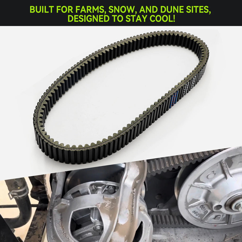 Drive Belt for Kawasaki KAF 820 1000 Mule Pro FX FXT DX DXT (2015–2018) 54011-0037 T9