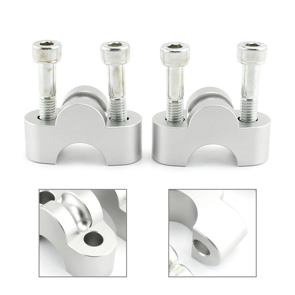 2X Handle Bar Riser Mounting Clamp for Honda CB1100 RS CB1100EX MSX125