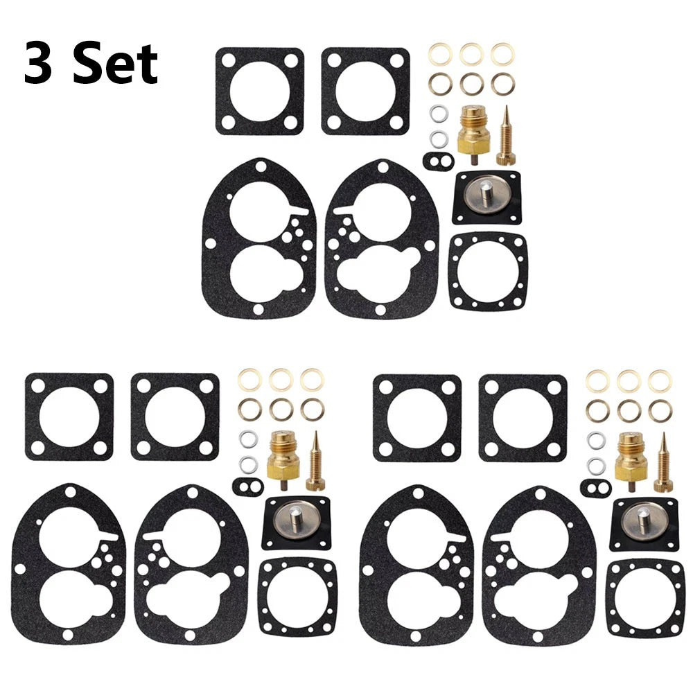 3X Carburetor Repair Rebuild Kit for Volvo Penta AQ BB 856472