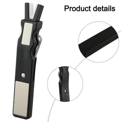 Compact Ice Skate Blade Sharpening Tool with Carry Hook