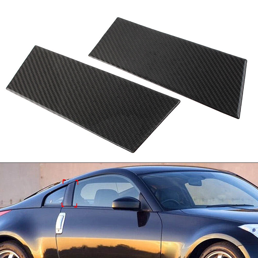 2X B Pillar Post Cover Trim for Nissan 350Z Z33 (2003–2009)