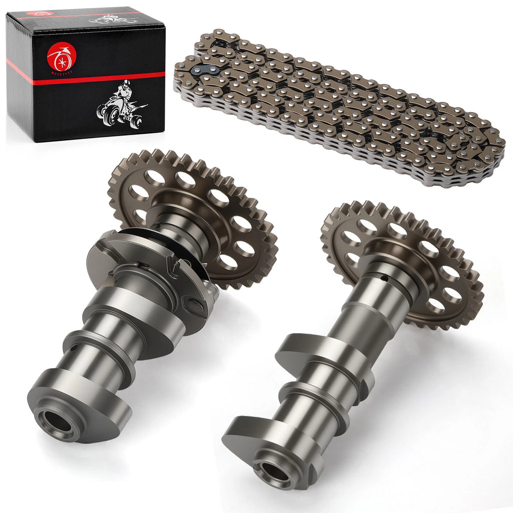 Intake & Exhaust Camshaft w/Timing Chain for Suzuki Quadsport Z400 (2003–2014)