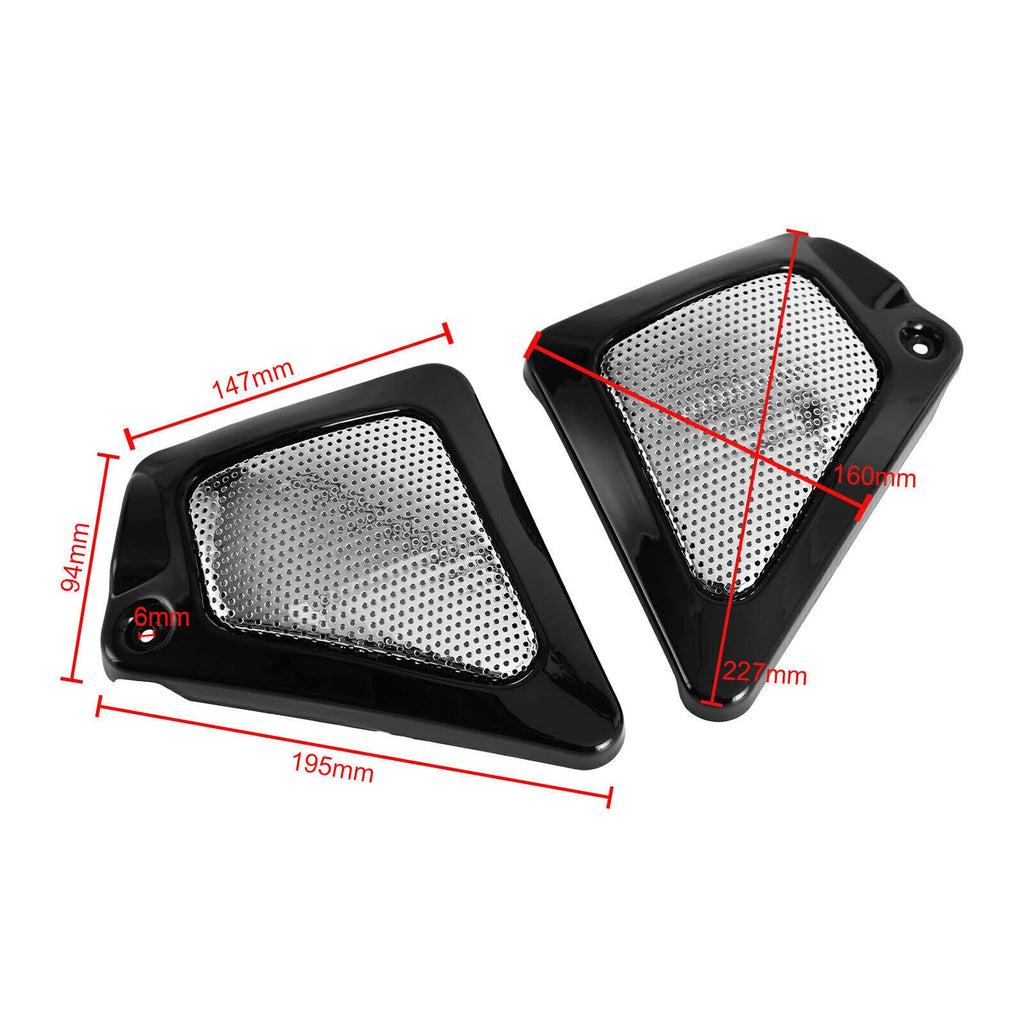 Airbox Frame Neck Side Cover for V-Rod VRSCA (2002–2017) Black T9