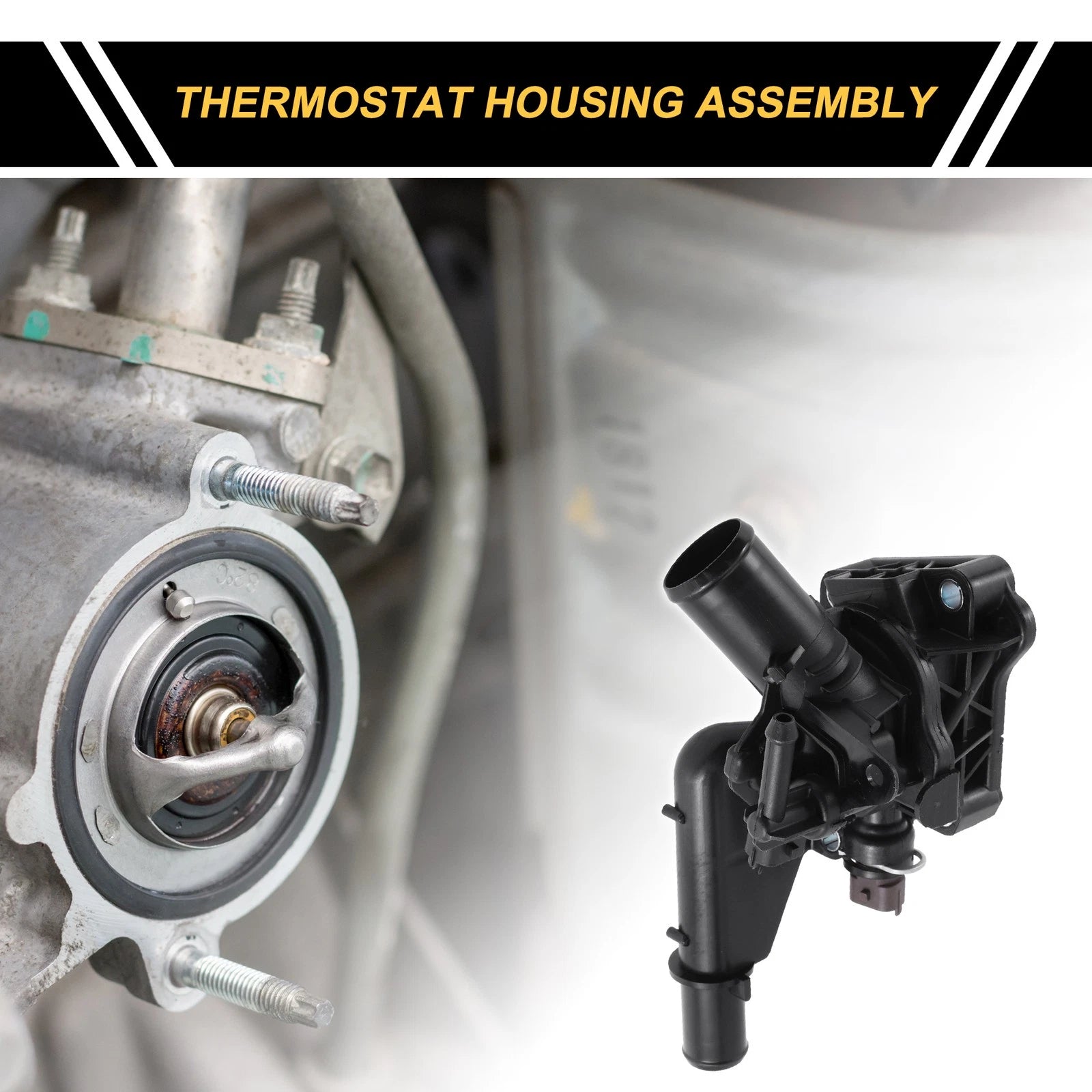 Engine Coolant Thermostat Housing Assembly for Jeep Compass (2020–2021)