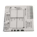Transparent Caliper with 7 Step Scale for Quick Assessment (2023–2023)