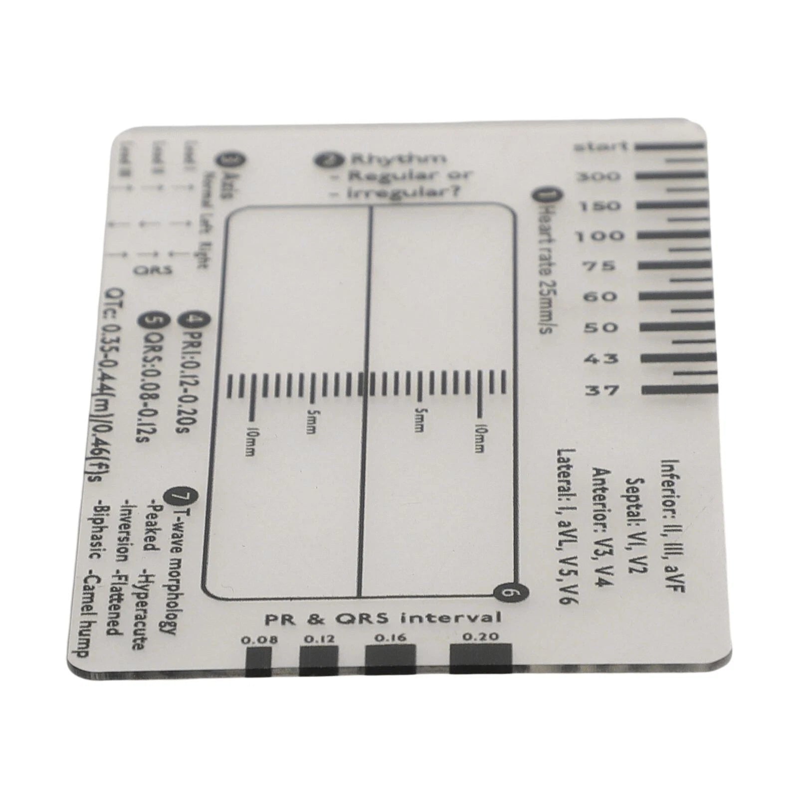 Transparent Caliper with 7 Step Scale for Quick Assessment (2023–2023)