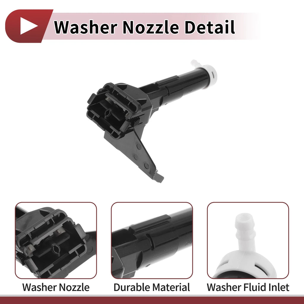 Front Passenger Side Headlight Washer Nozzle for Mitsubishi (No. 8264A194)