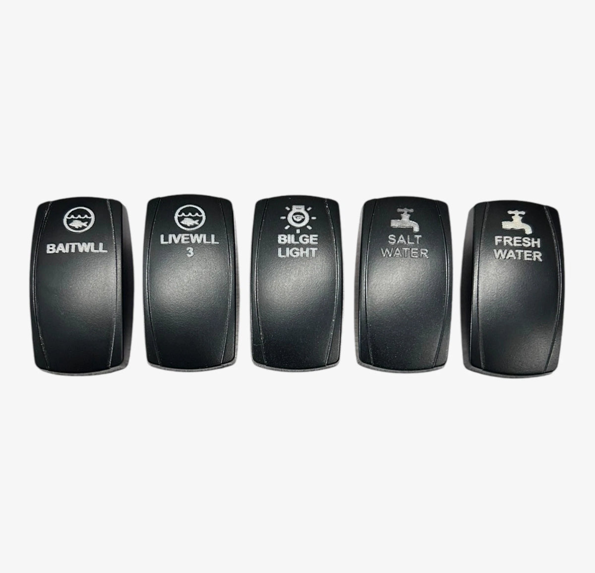 5X Boat Rocker Switch Cover Replacement for Marine Applications