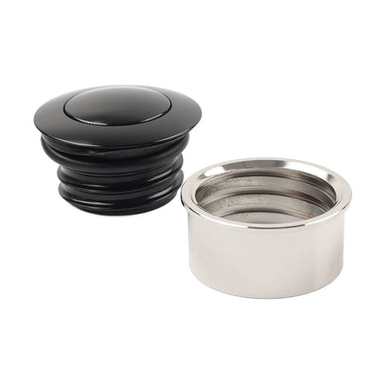 Fuel Tank Cap with Modified Screw Conversion Nut for Harley Touring Sportster 883