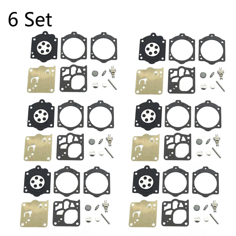 6X Carburetor Gasket Kit for Husqvarna 365 X-Torq 372 X-Torq (K10-RWJ)