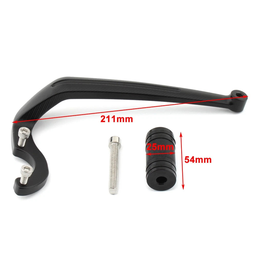 Heel Shift Lever Shifter for Indian Chieftain & Roadmaster (2014–2022) Black