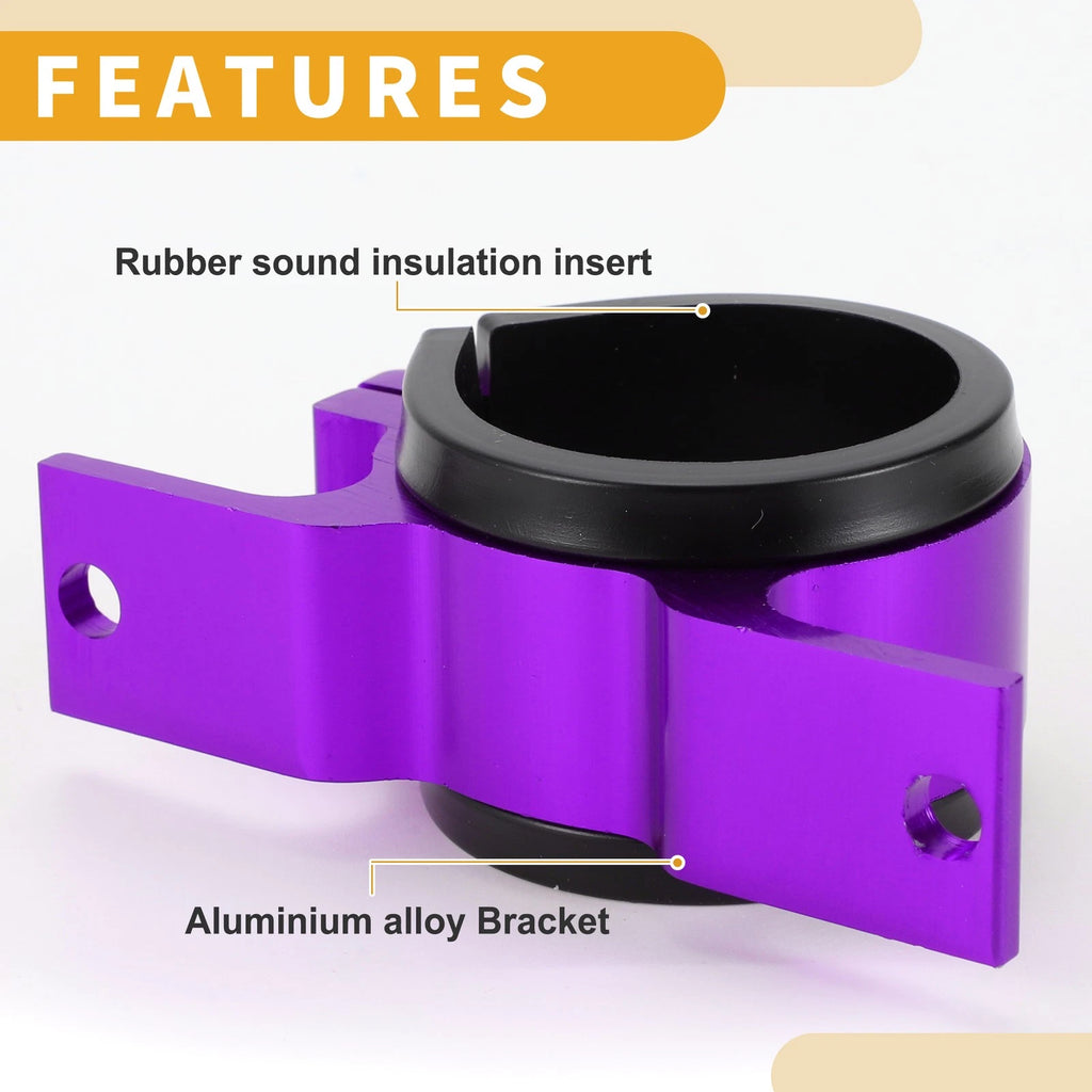 Fuel Filter Mounting Bracket for Universal Applications (50mm, Aluminum)