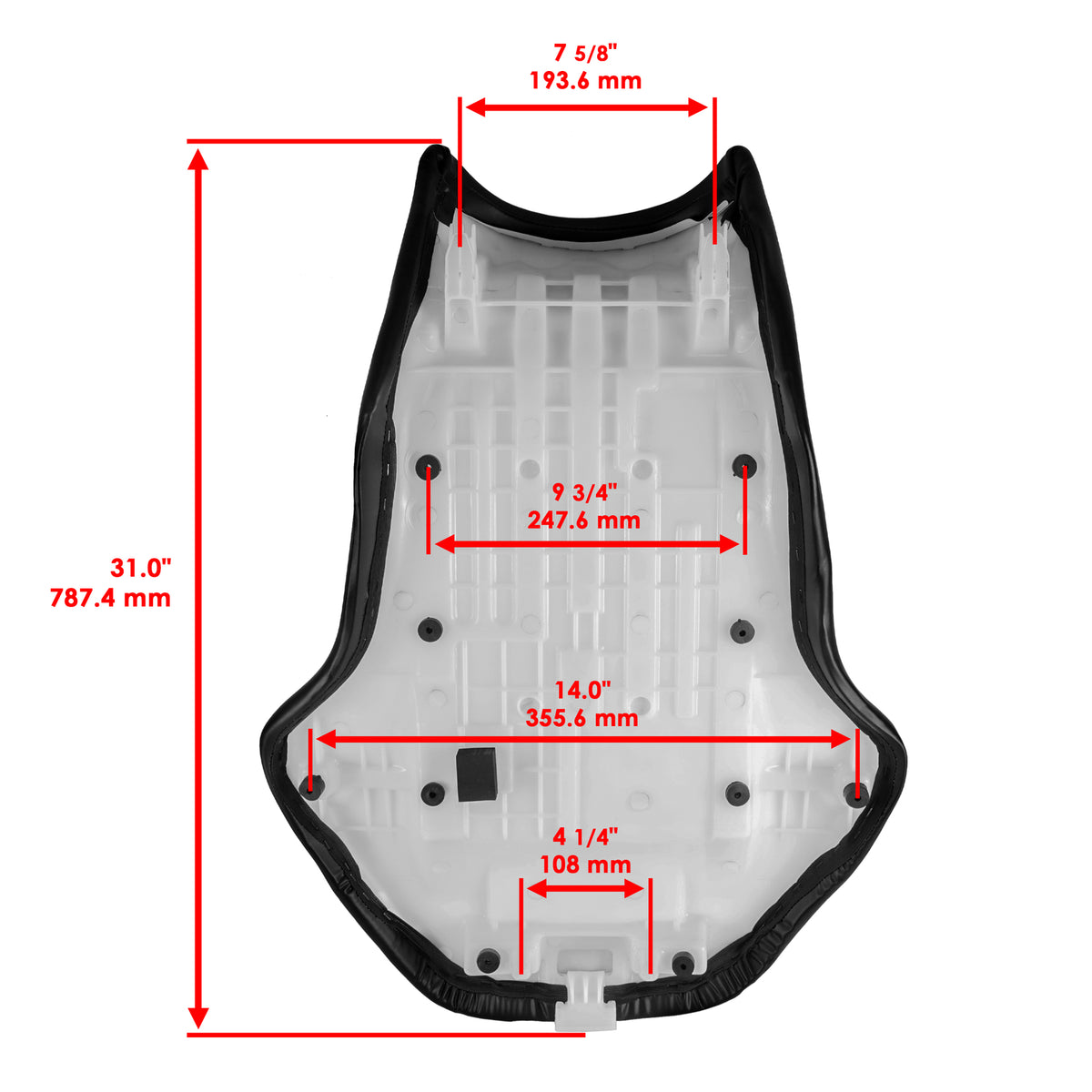 Complete Seat Replacement for Suzuki Swift (2005–2010) Black