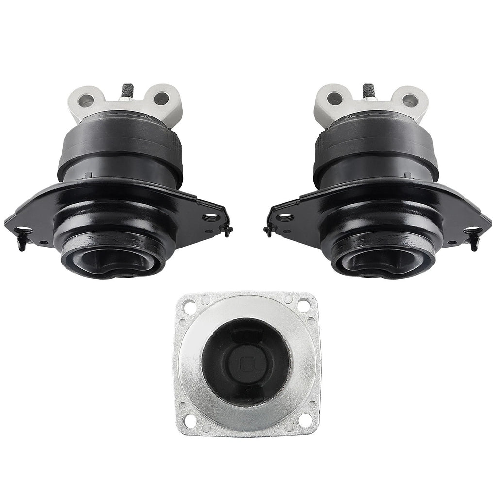 3pcs Engine Motor & Trans Mount Kit for Dodge Challenger 3.6L (2011–2016) EM-4150