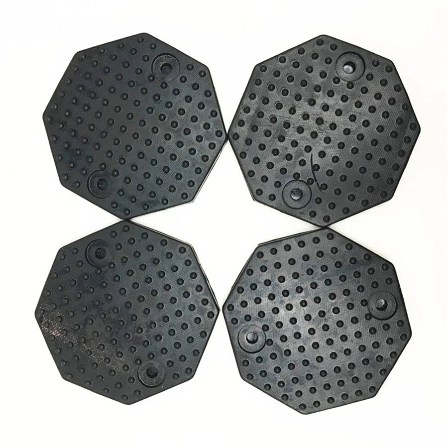 Set of 4 Rubber Car Post Lift Arm Pads for Auto Hoist Jack Frame
