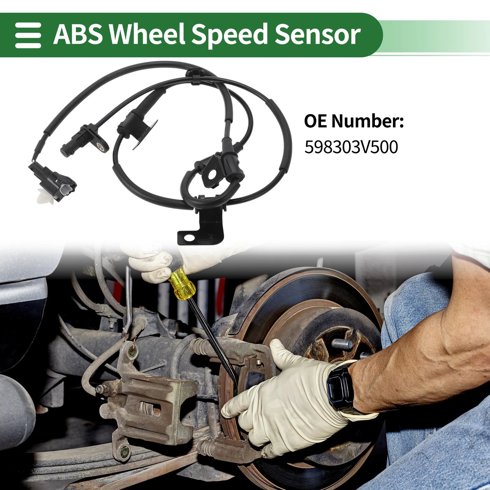 ABS Wheel Speed Sensor No. 598303V500 for Hyundai Azera (2012–2017)