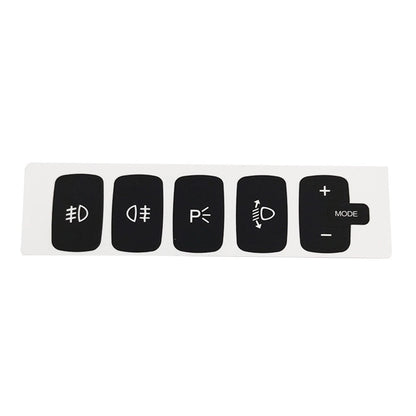 Vinyl Button Decal for Fiat Croma