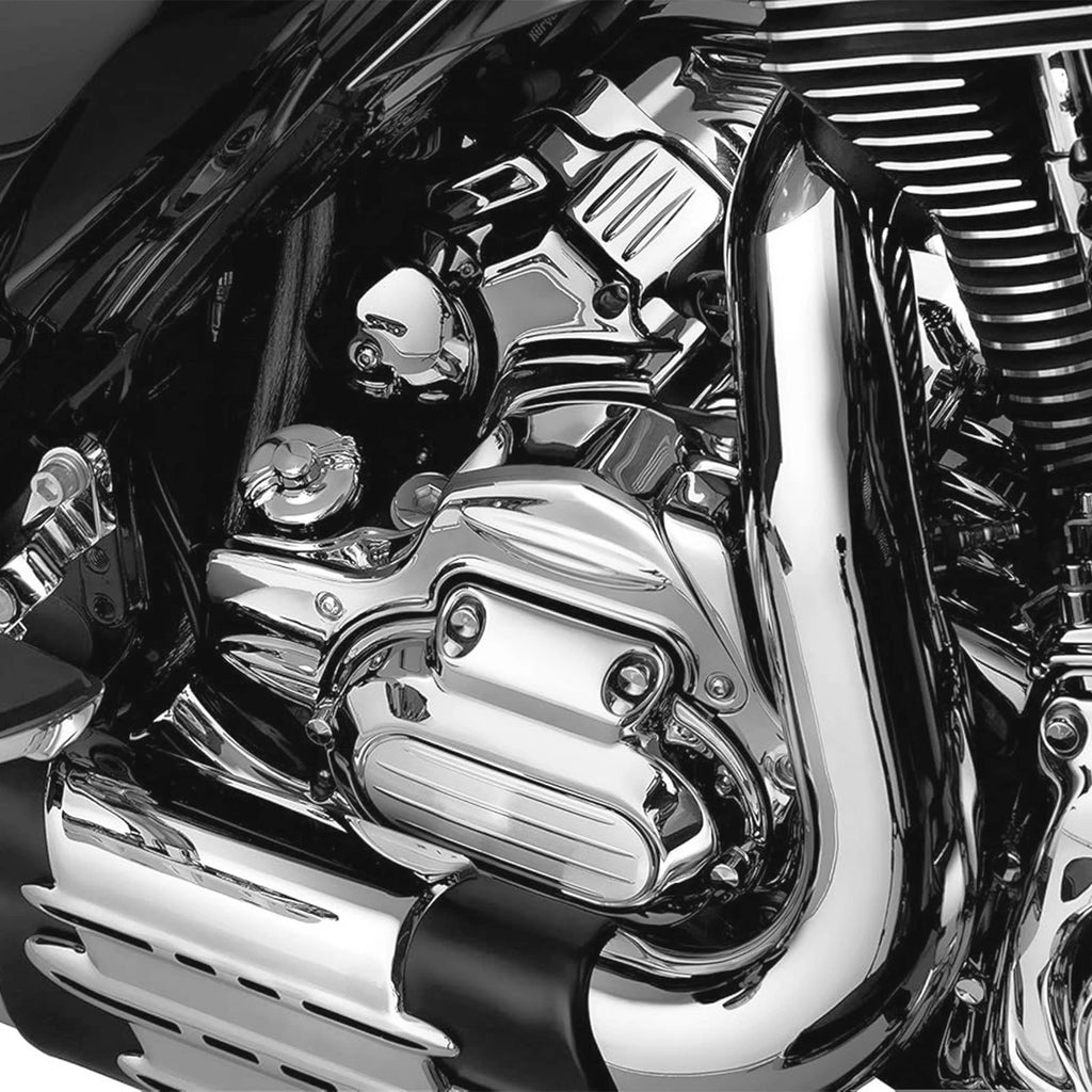 Chrome Starter Cover for Harley Touring Road King Electra Glide (2007–2016)