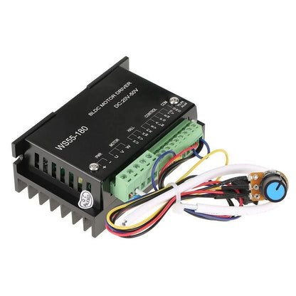 BLDC Motor Driver Controller WS55-180 20V to 50V 10A for Spindle Use
