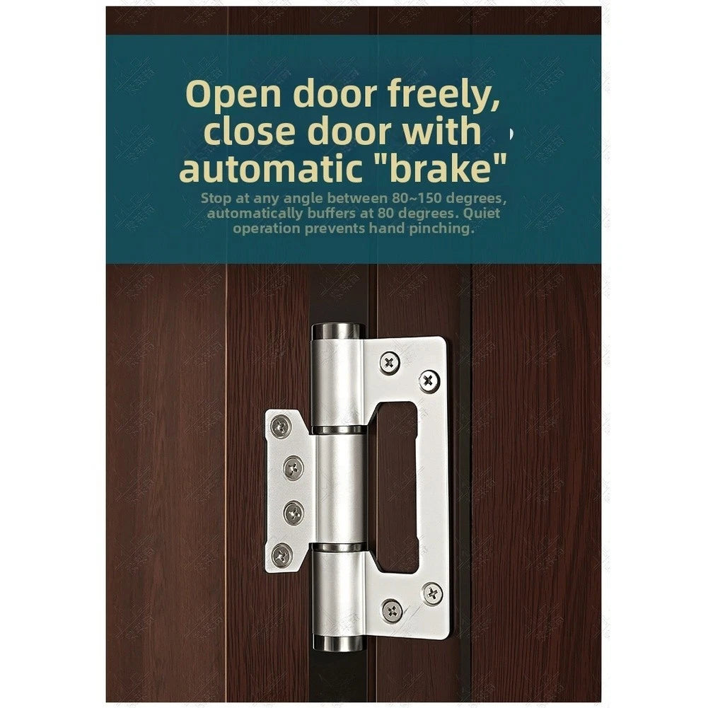 5 Inch Hydraulic Buffer Hinge for Wood Doors Self Closing Spring Hinge