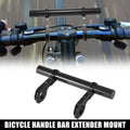 Aluminum Handlebar Extension Bracket for Bicycle Carbon Fiber Pattern Black (–)