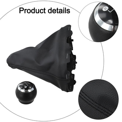 6 Speed Gear Shift Knob with Dust Cover for Toyota Auris Corolla (2013–2019)