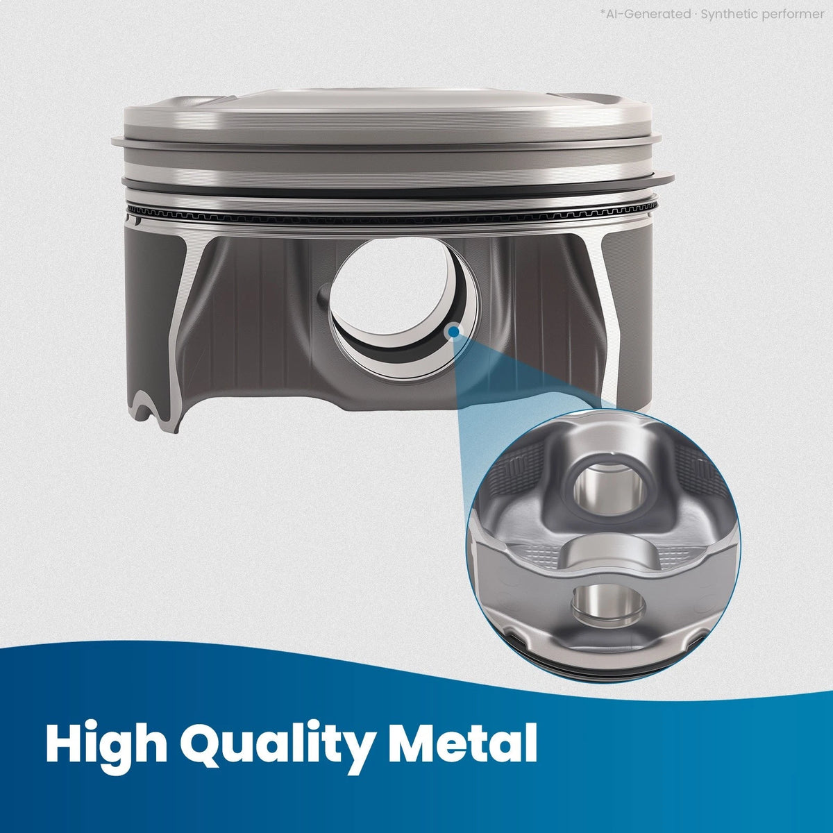 Piston & Ring Assembly for Mercedes CL550 E550 GL550 4.7L (2011–2017) A2780301517