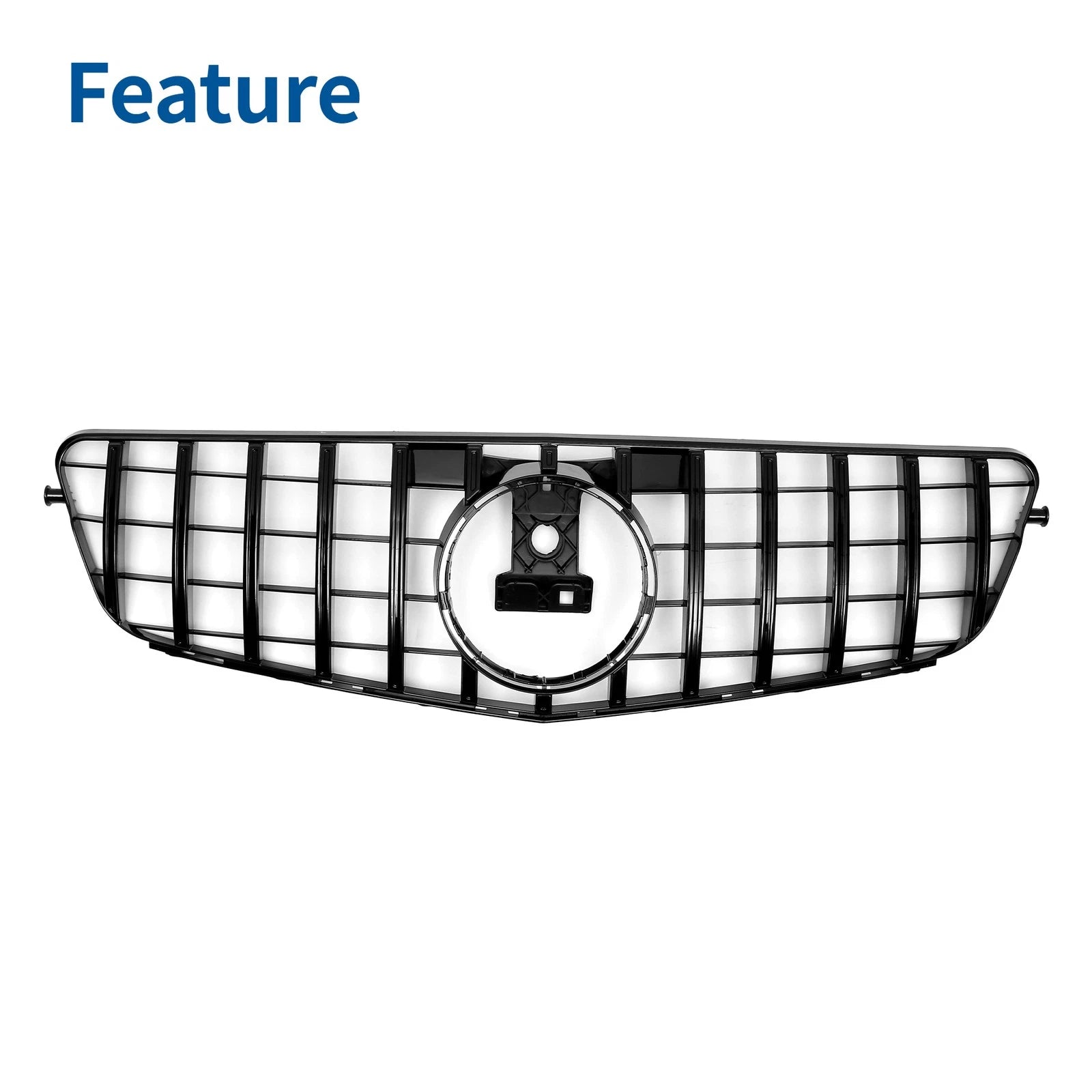 Front Upper Bumper Grille Grill Set for Mercedes-Benz C180 (2015–2019)