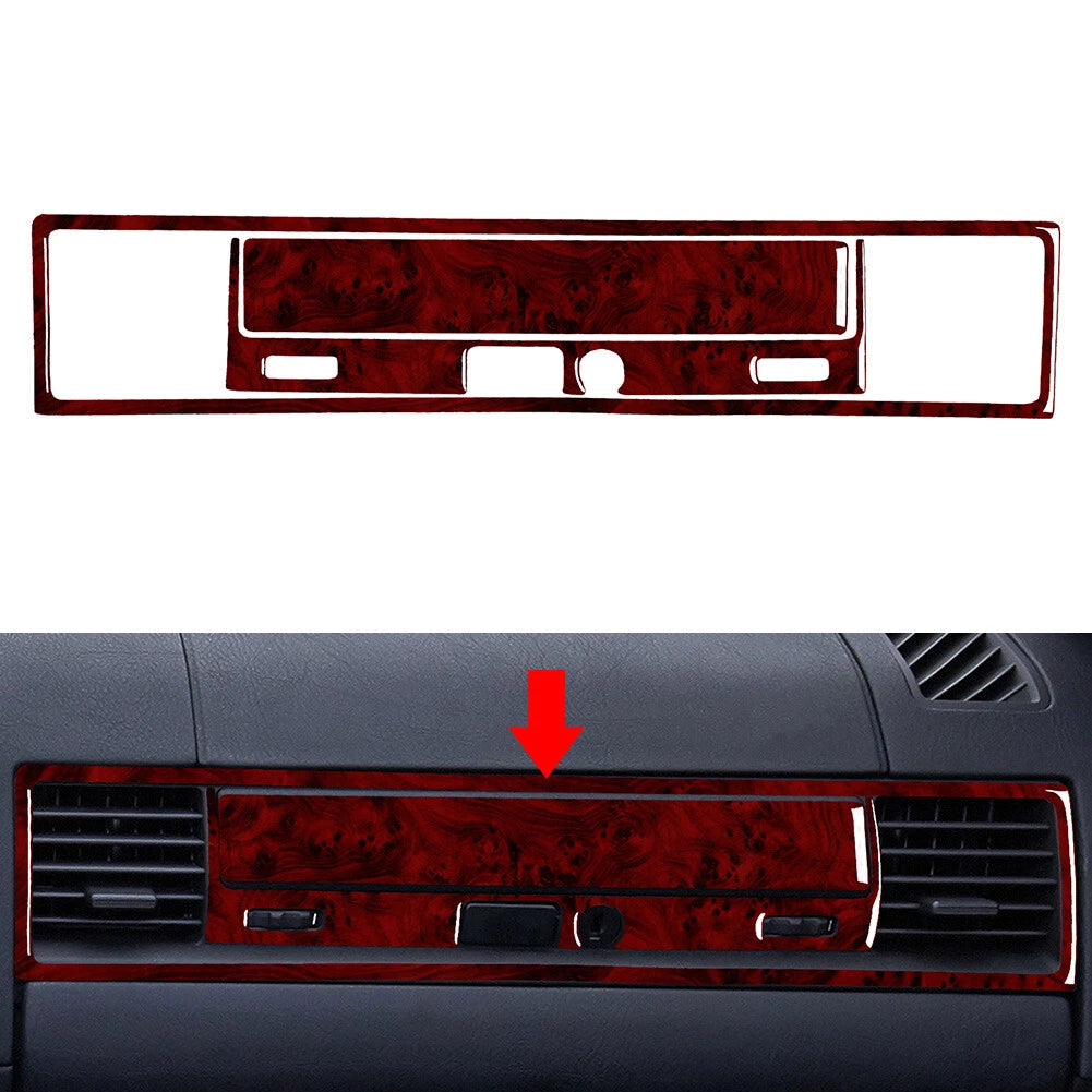 3X Red Co-pilot Storage Box Cover Kit for BMW 3 Series E36 (1994–1996)