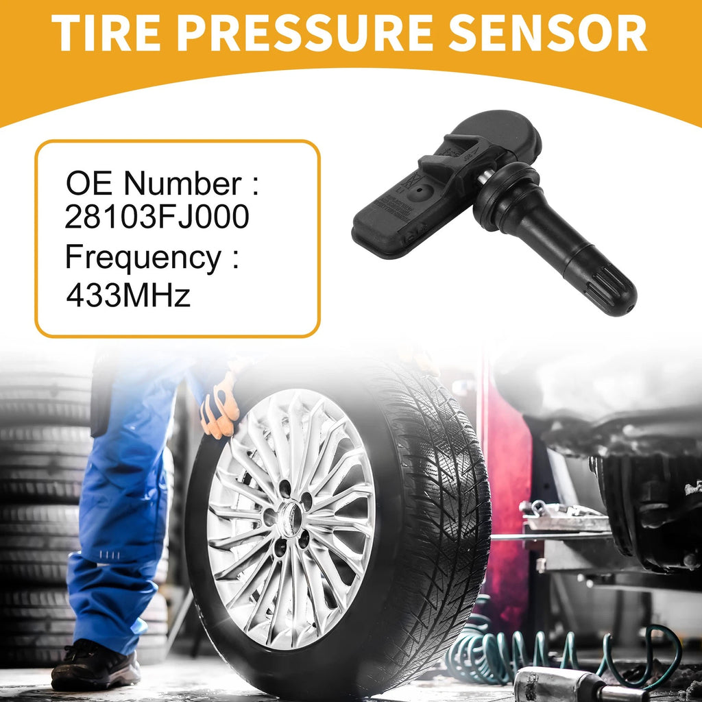 Tire Pressure Sensor Replacement for Subaru Legacy (2014–2019) 433MHz