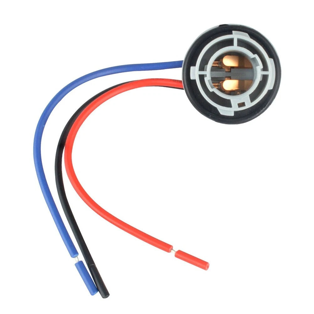 1157 LED Stop Brake Turn Light Bulb Socket Harness for