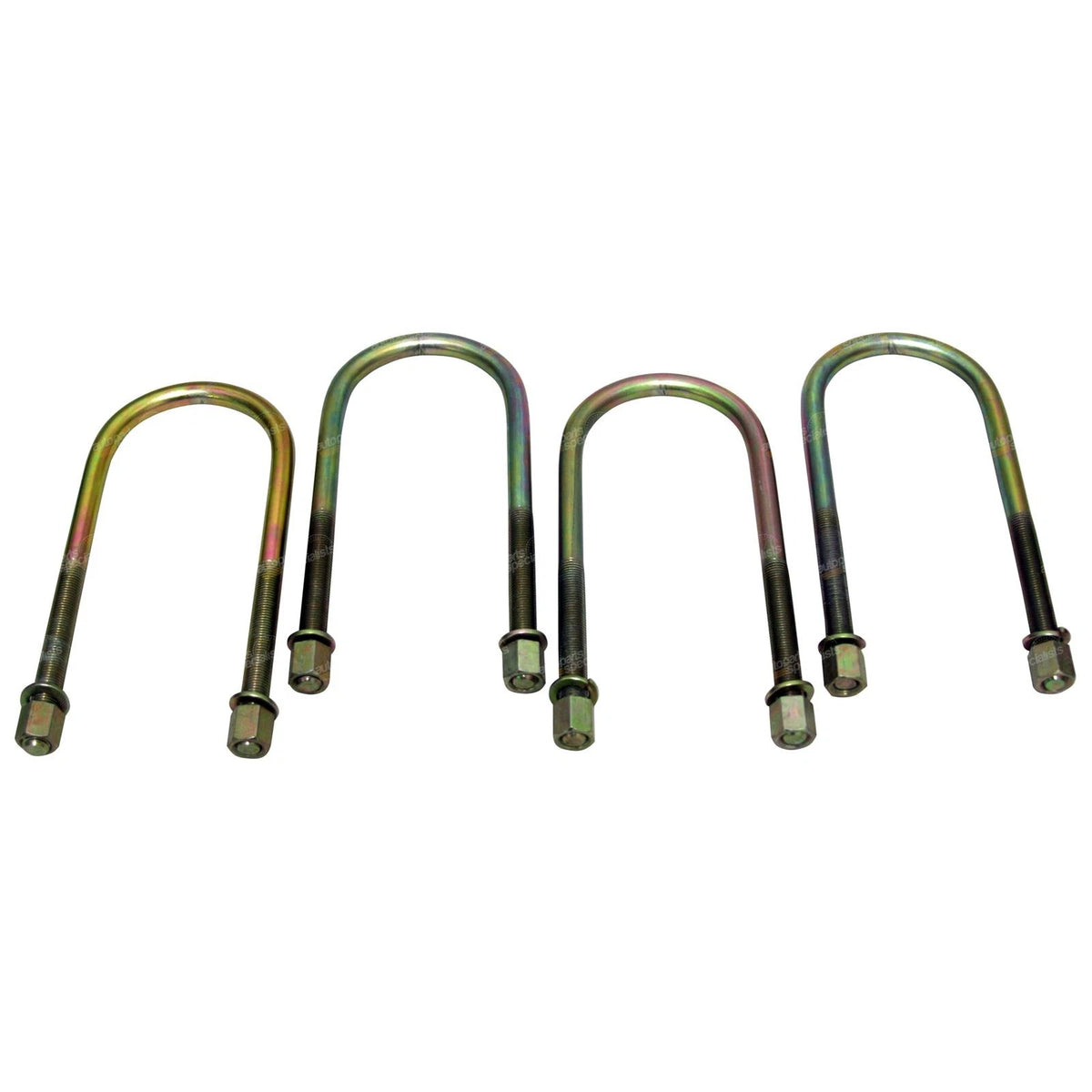 4X Rear Leaf Spring U-Bolts + Nuts for Holden Rodeo RA (2003–2008) 4X4