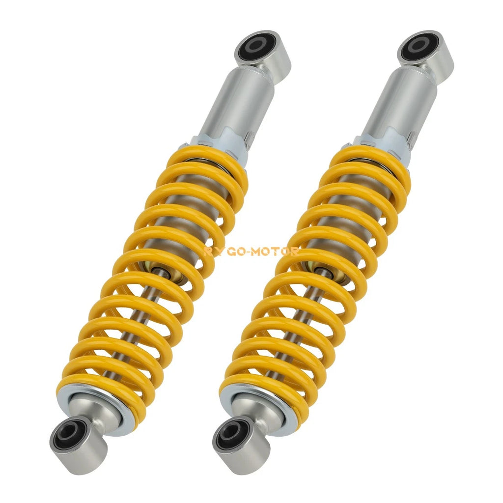 2X Yellow Front Shock Absorbers for Yamaha Blaster YFS200 (1988–2006) 2XJ-23350-00-P2
