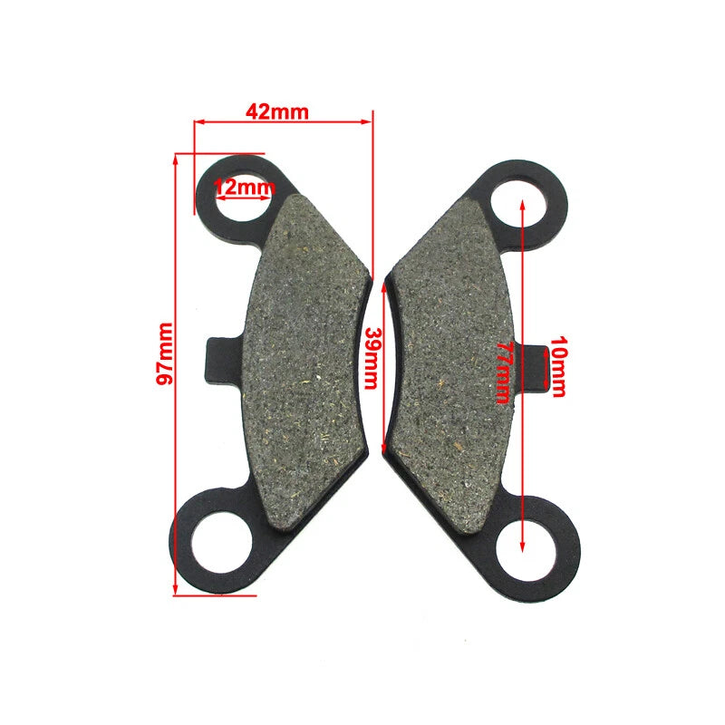 Front Brake Pads for American Sportsworks Manco Talon 8260 (2000–2023)