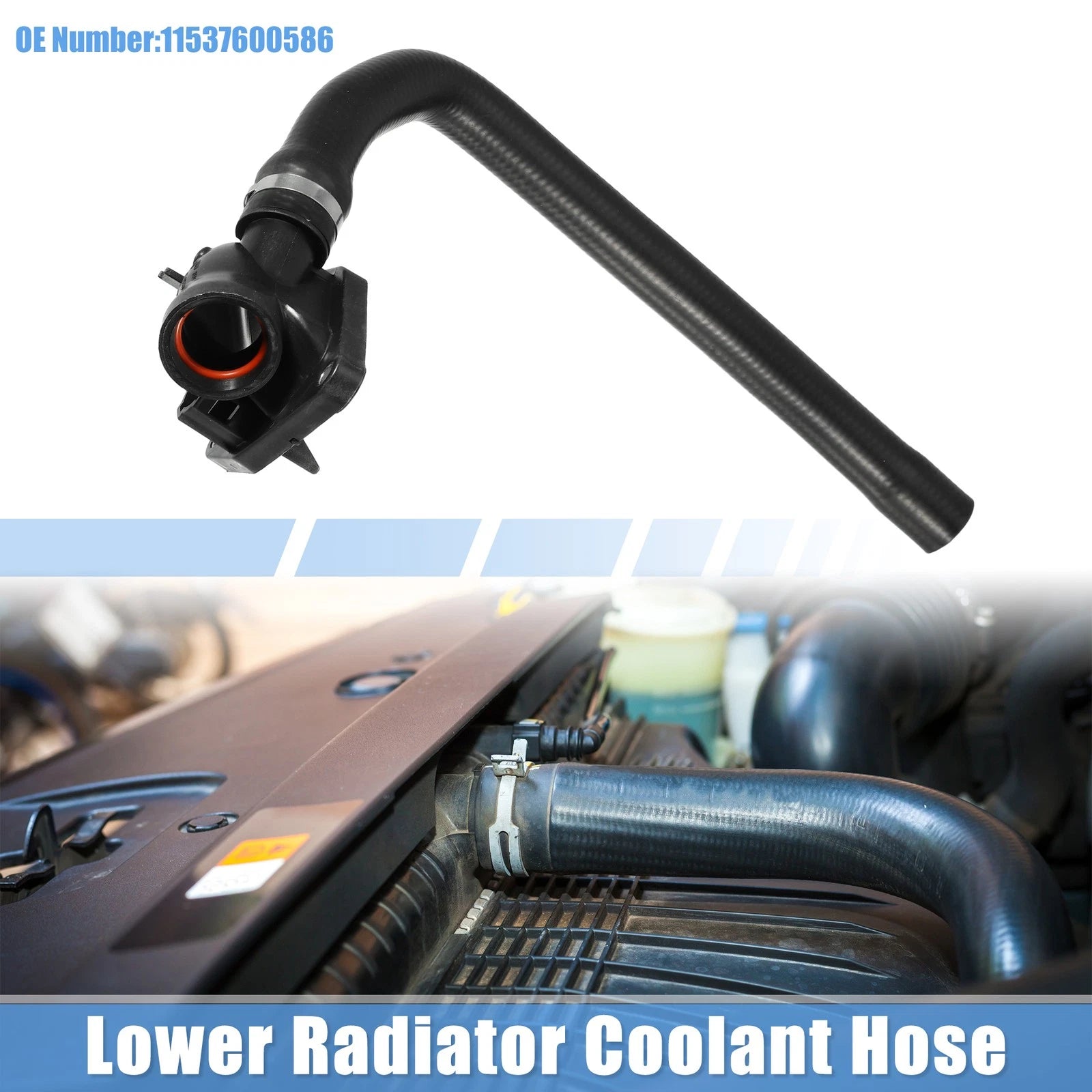 Radiator Coolant Hose Replacement for BMW 1 Series 118i (2012–2015)